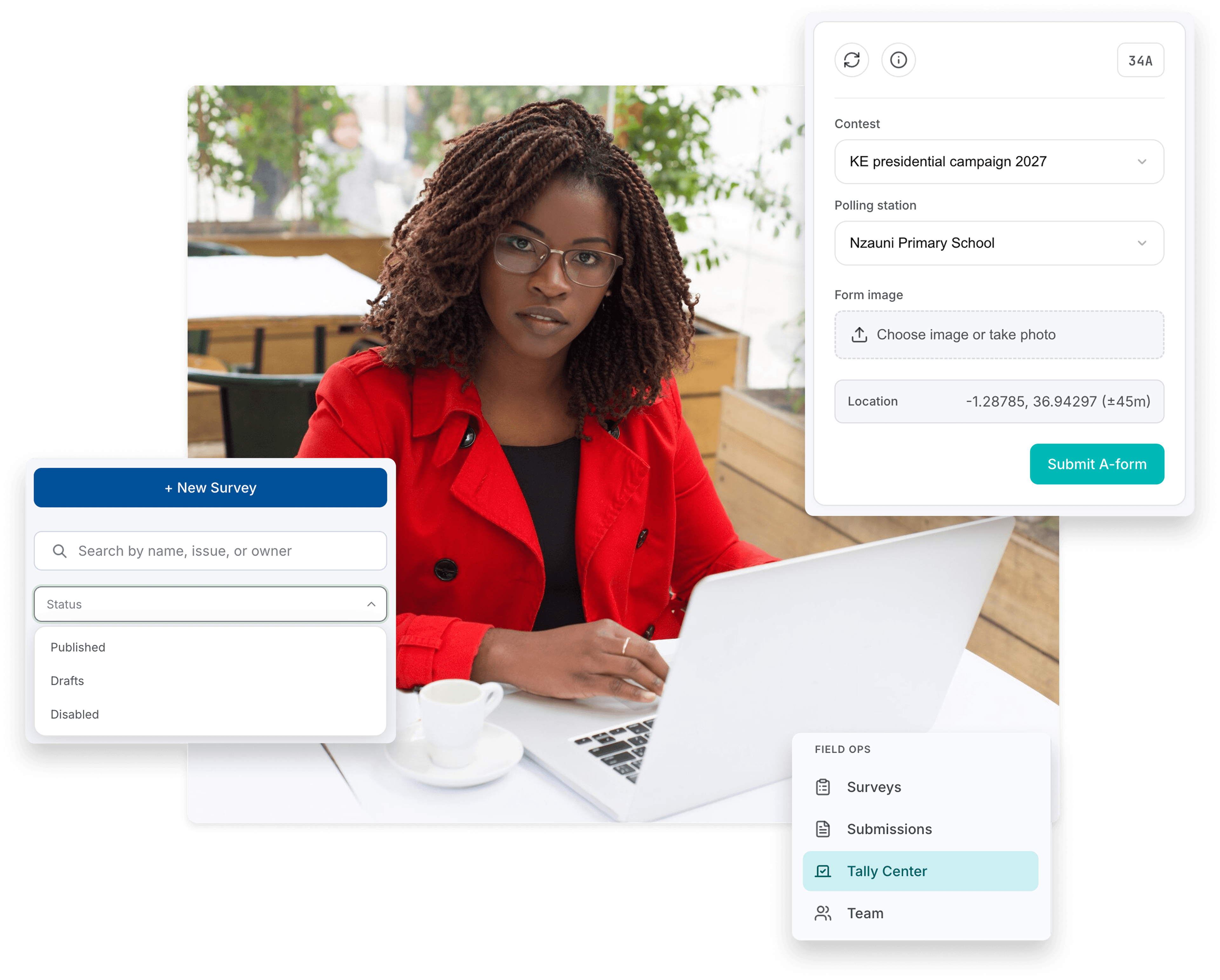 GroundWatch landing page hero image